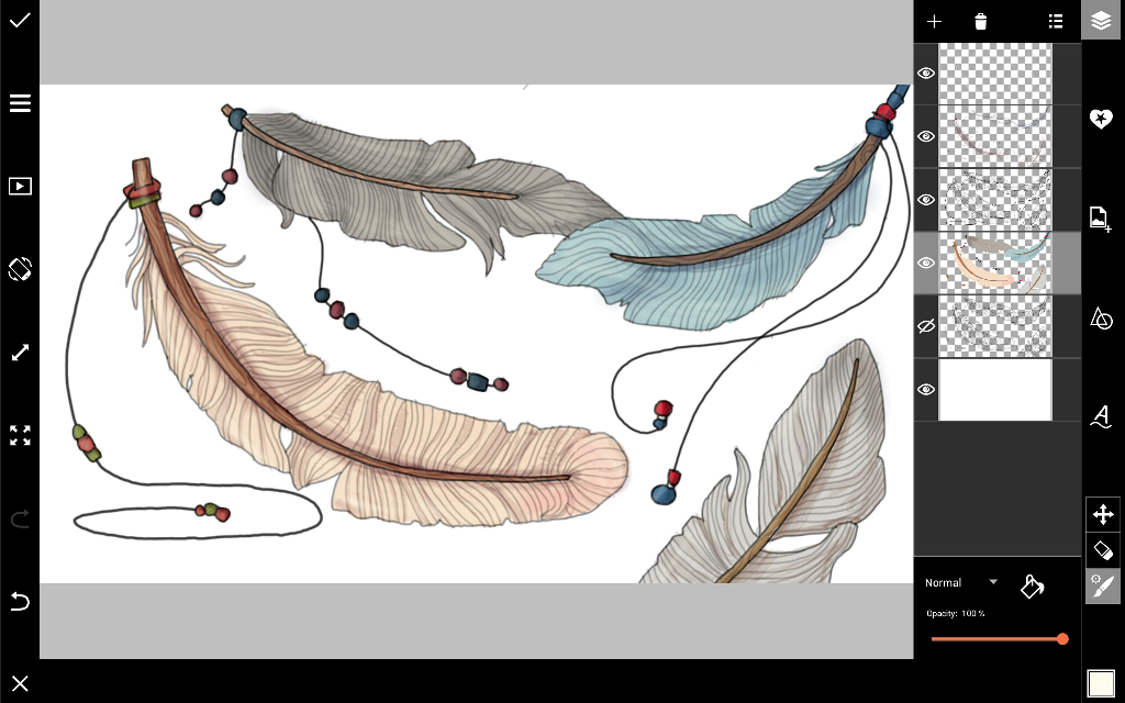 how to draw feathers step by step tutorial